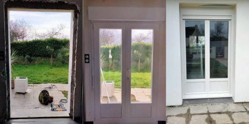 Remplacement d'une porte-fenêtre