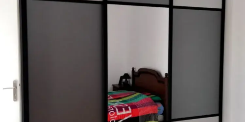 Pose d'une cloison de séparation