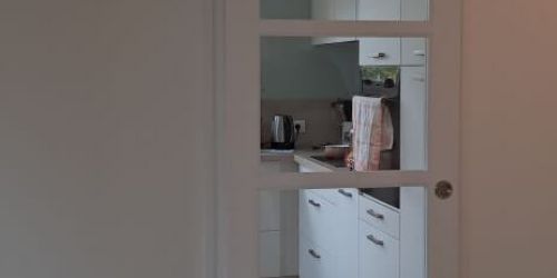 Pose d'une porte coulissante